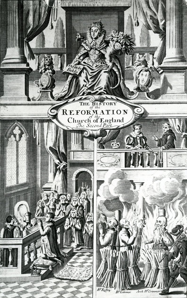 De geschiedenis van de Reformatie van de Kerk van Engeland - het tweede deel, 17e eeuw door English School