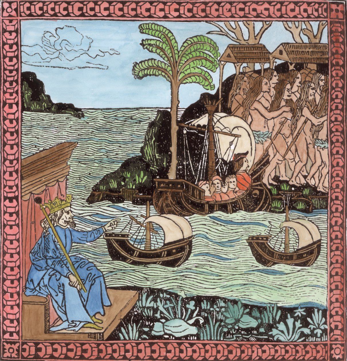 De landing van Columbus, uit Vol II van 