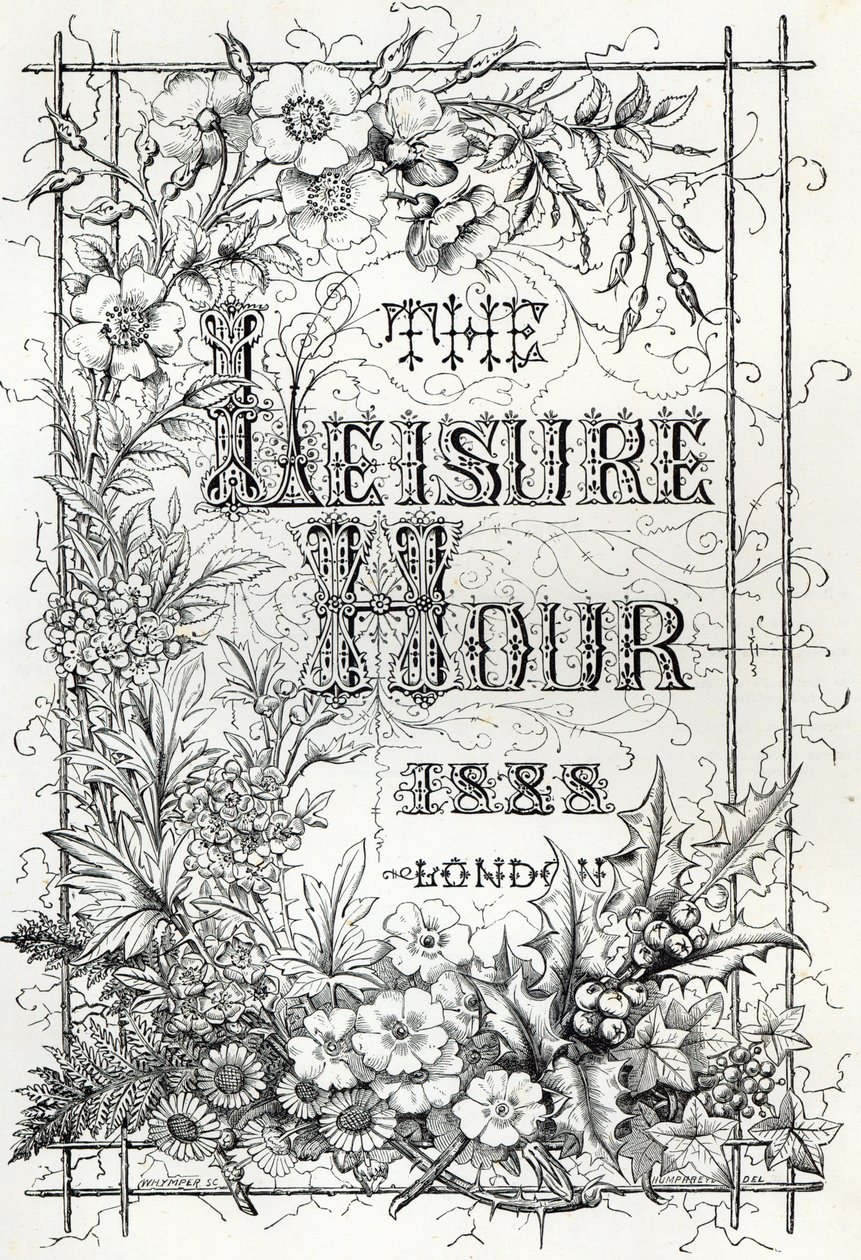 Het Uur van de Vrije Tijd, Londen, 1888 door English School