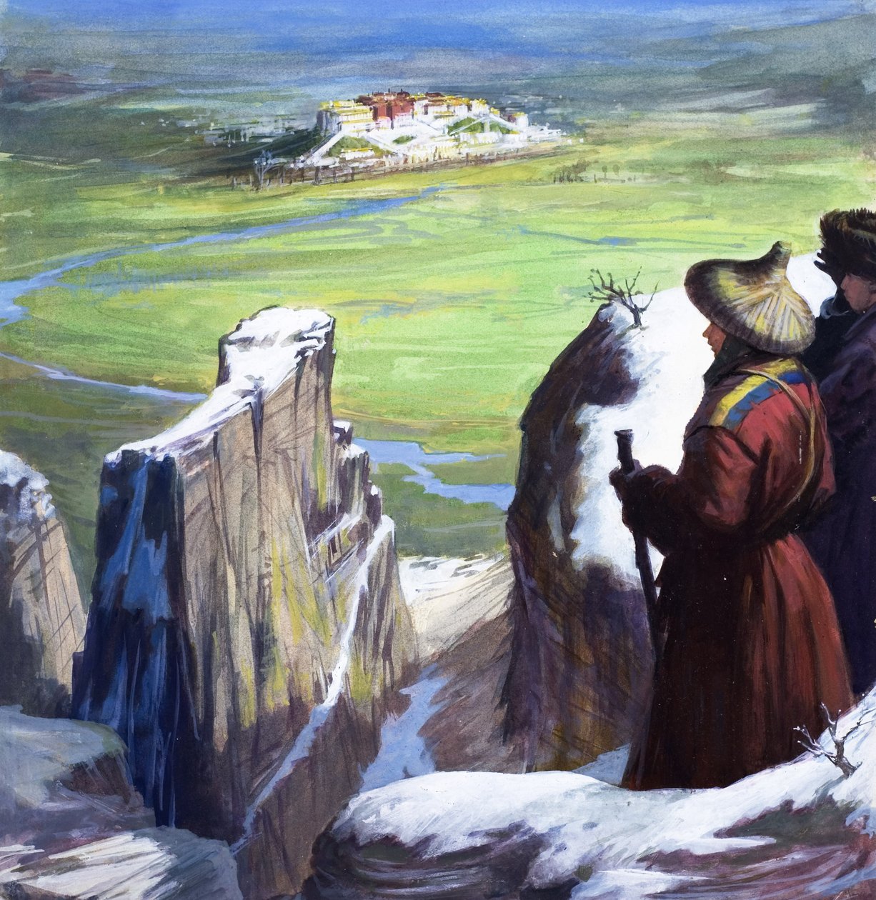 De mysterieuze bergen, uit 
