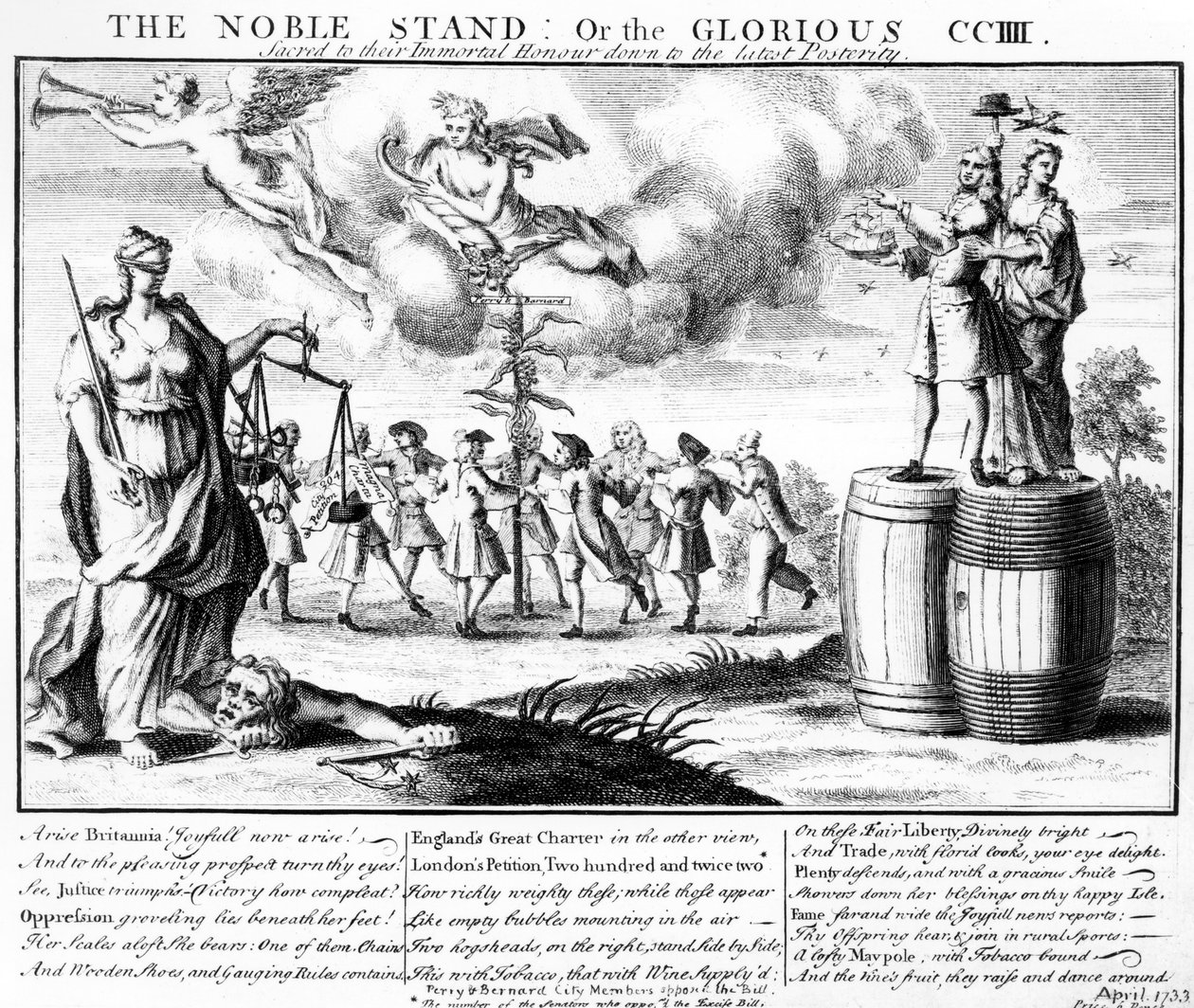 De Nobele Stand, of de Glorieuze CCIII Gewijd aan hun Onsterfelijke Eer tot in de Nageslacht, c.1733 door English School