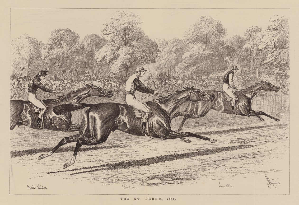 De St Ledger door English School