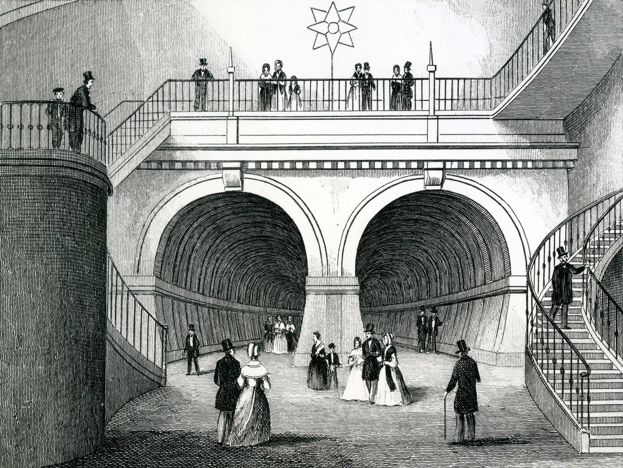 De Thames Tunnel door English School