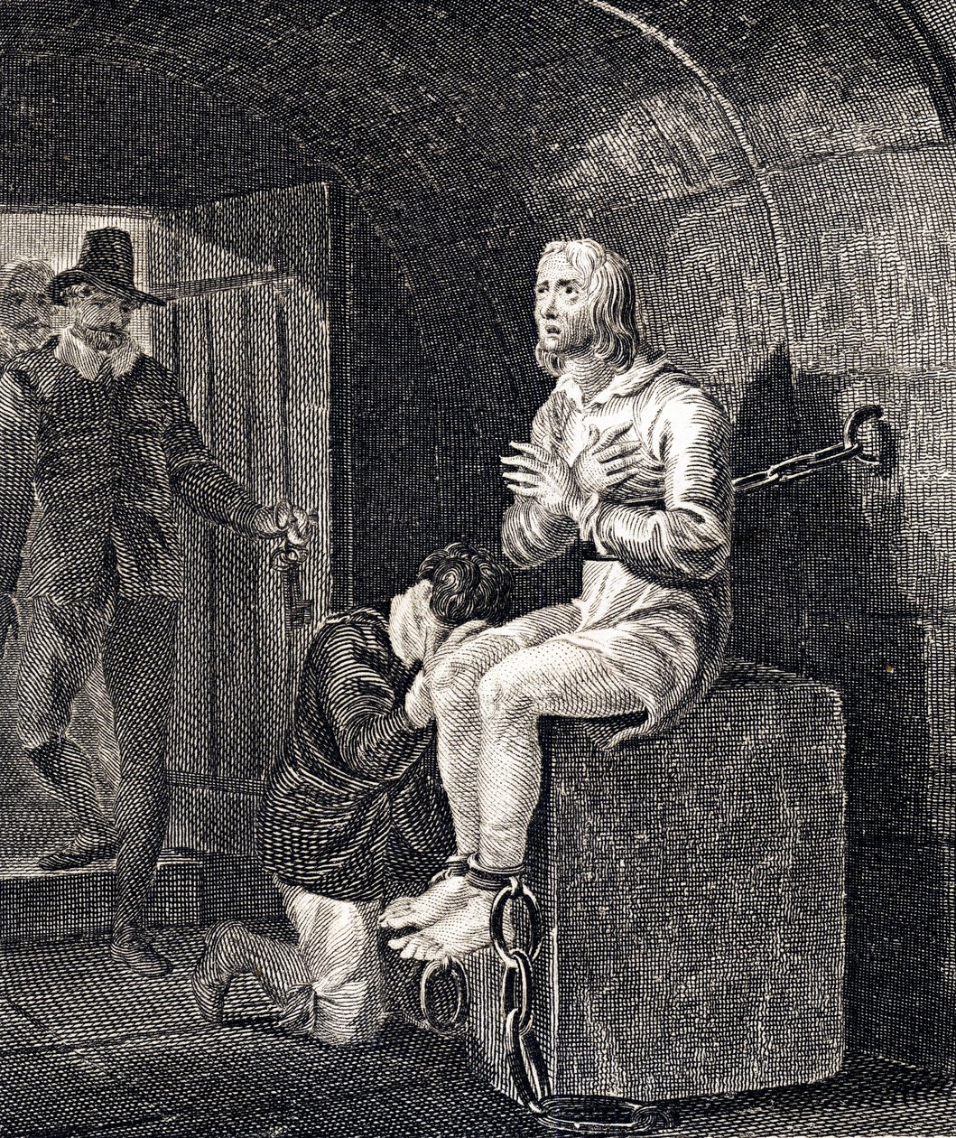 Het martelaarschap van de heer John Philpot, aartsdiaken van Winchester door English School