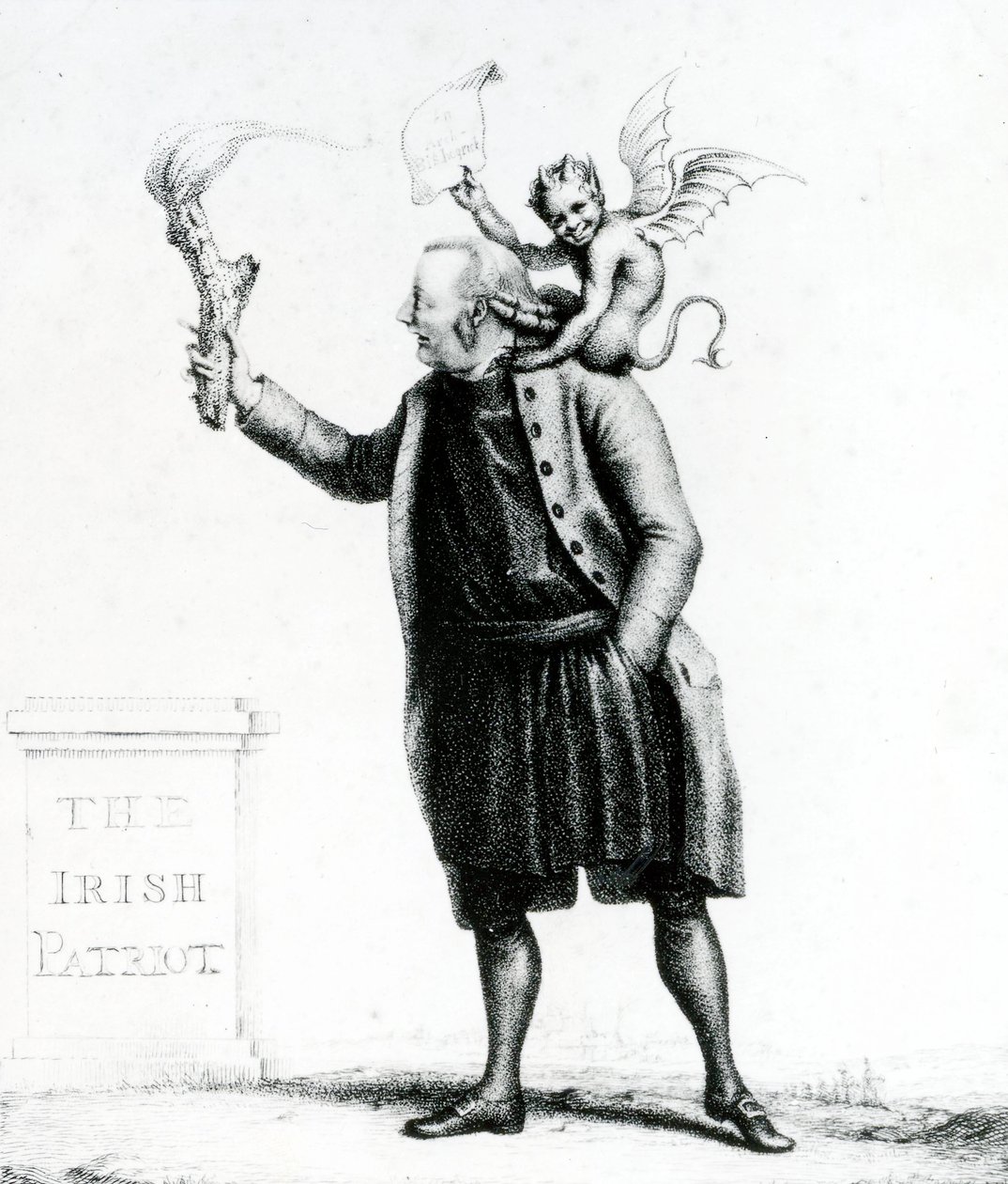 De zeer eerwaarde vrijwilliger B van D, gepubliceerd door Richard Morton Paye, 1784 door English School