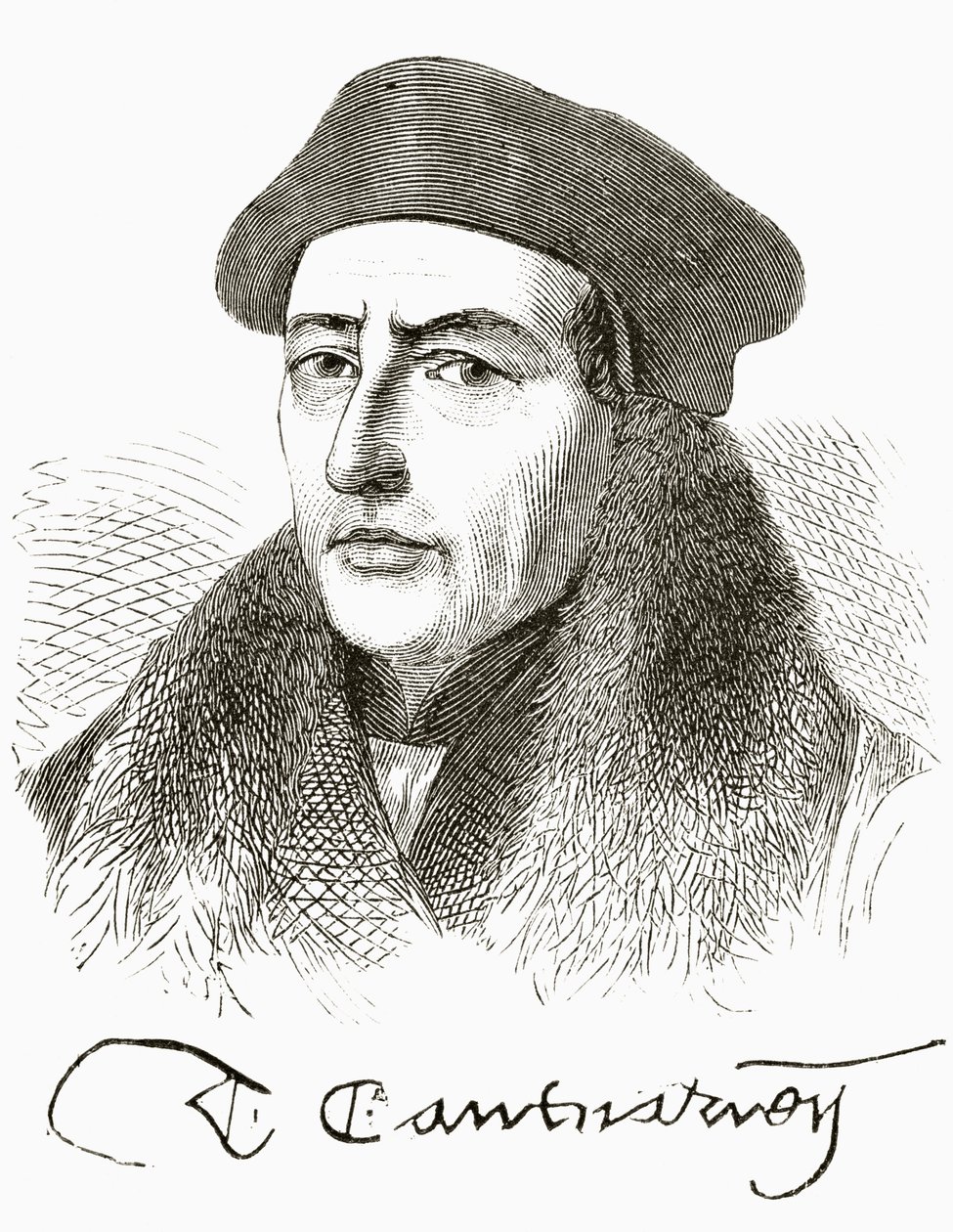 Thomas Cranmer, uit 
