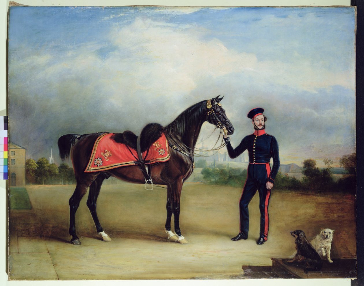 Thomas Oliver Gascoigne van de Royal Horse Guards door English School