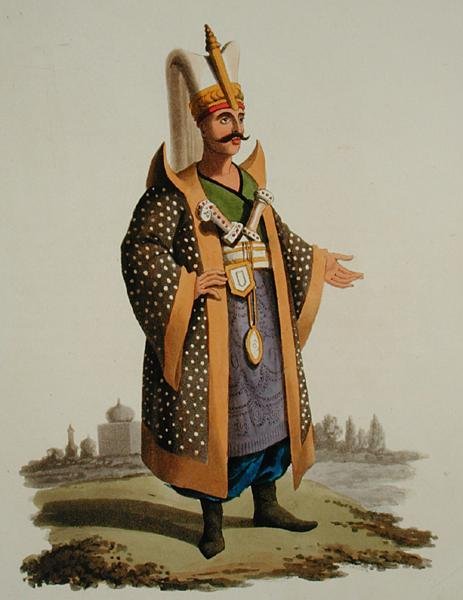 Turkse krijger, uit 