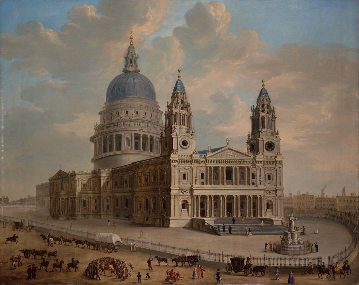 Uitzicht op de St. Paul