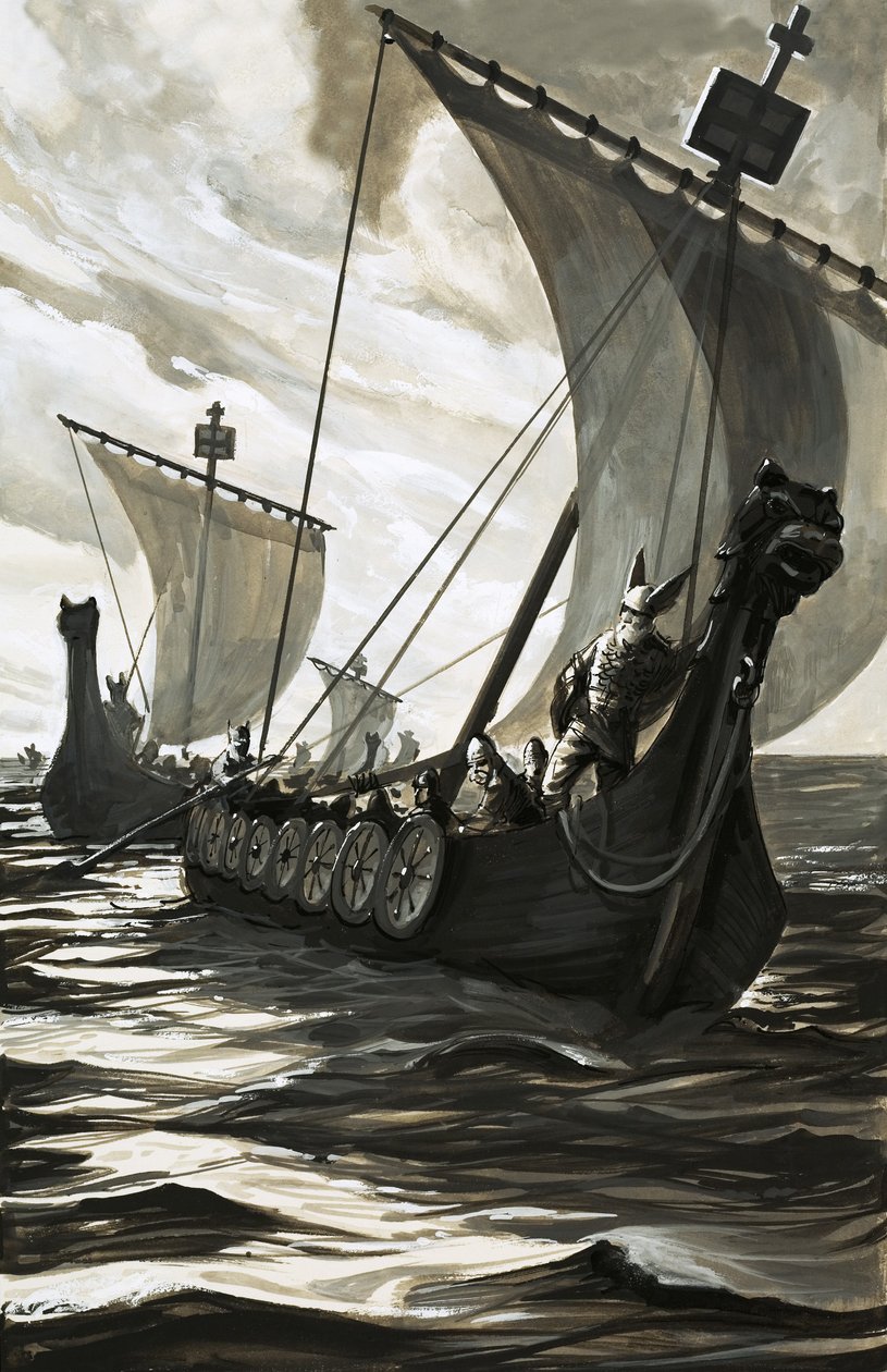 Viking sloepen door English School