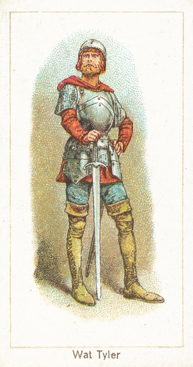 Wat Tyler (chromolitho) door English School