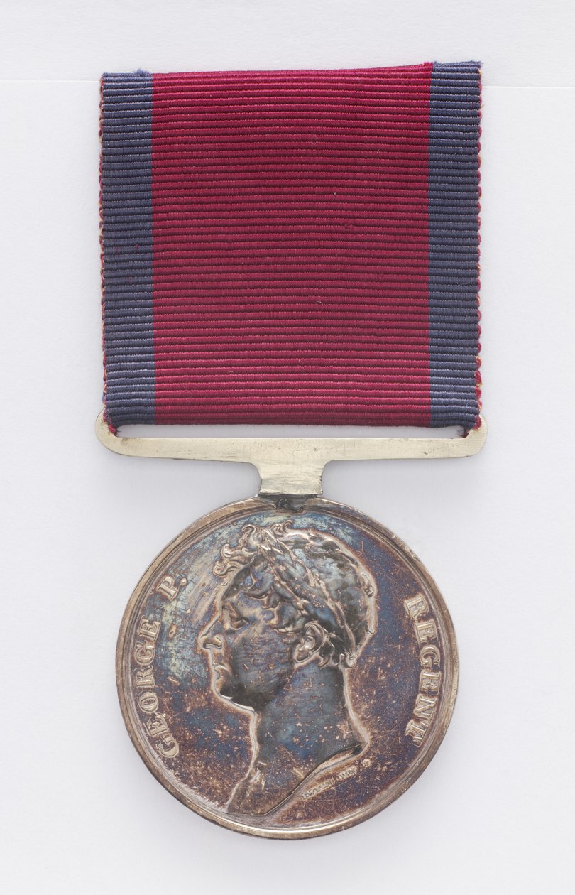 Waterloo-medaille door English School