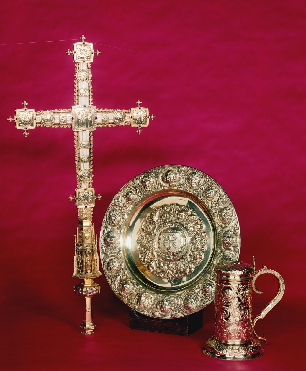 Gouden altaarstukken van Westminster Abbey door English School