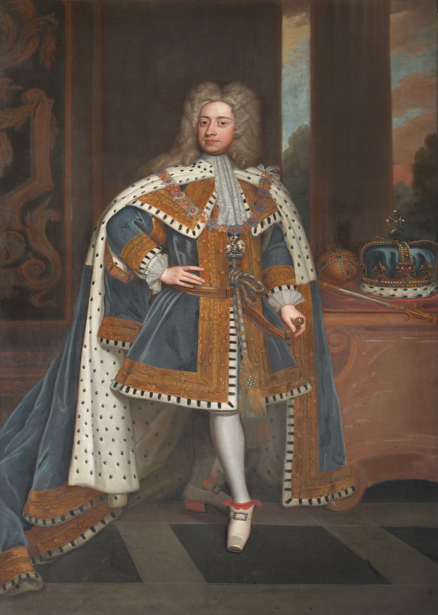 Koning George II door Enoch Seeman