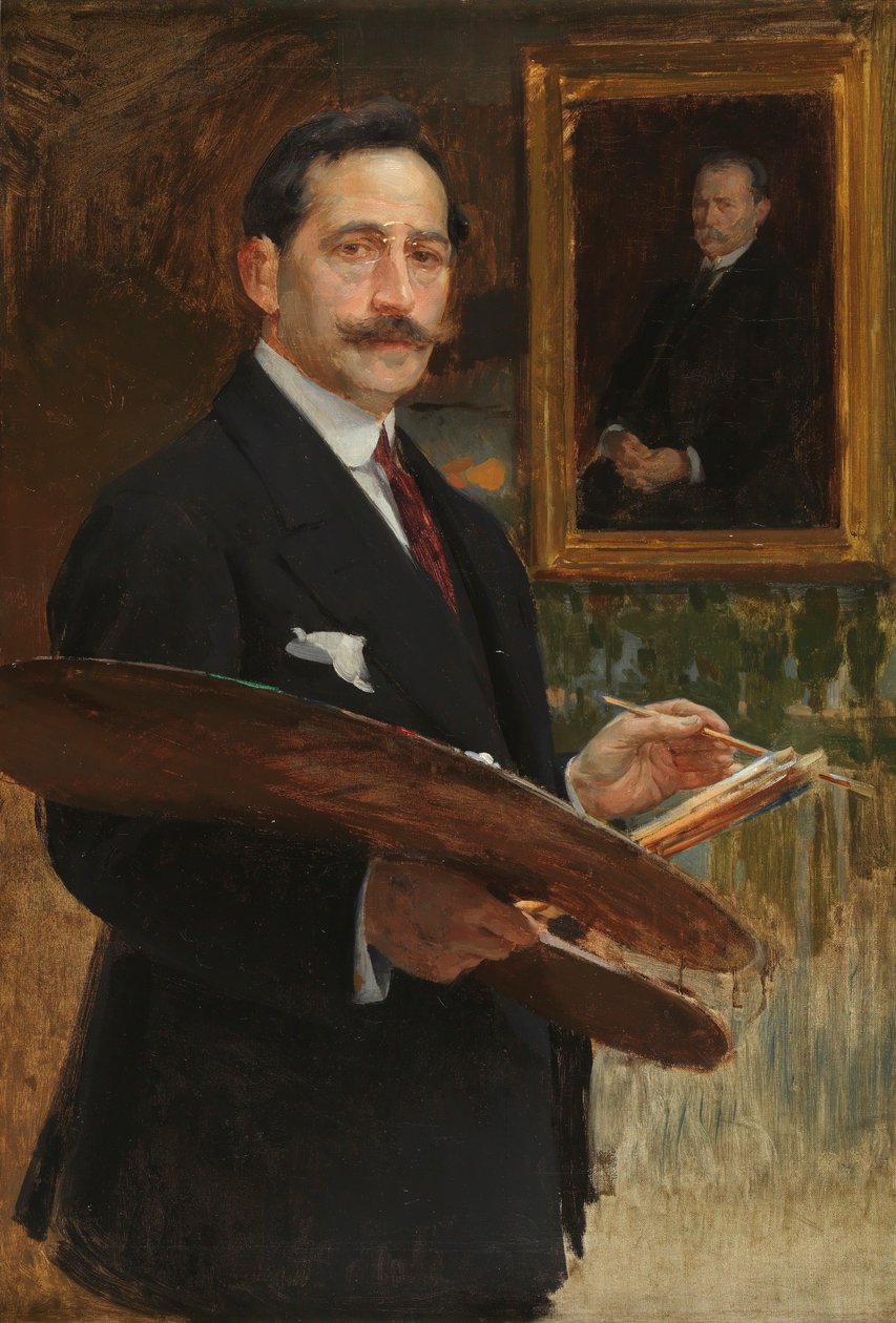 Zelfportret door Enrique Simonet