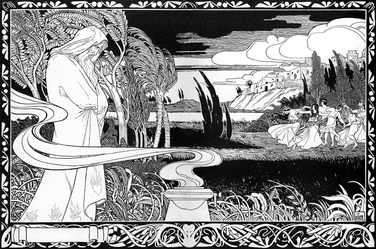 Jesaja door Ephraim Moses Lilien