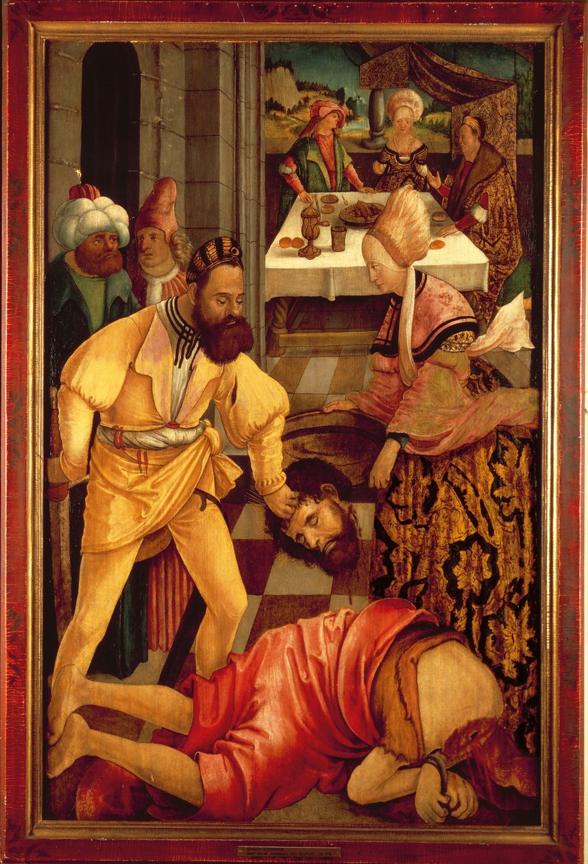 De Onthoofding van Johannes de Doper door Erhard Altdorfer