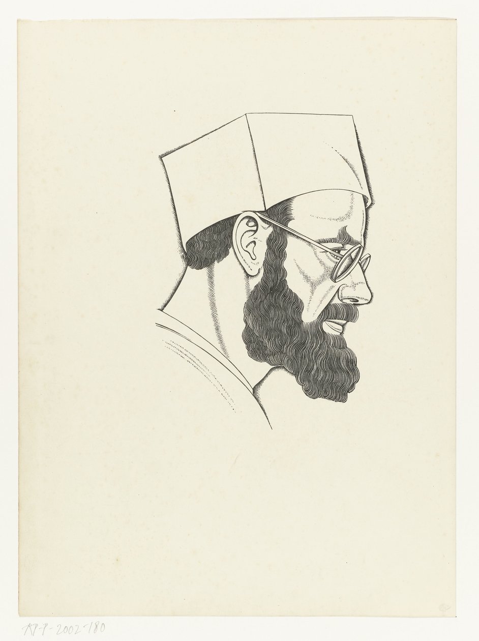 Zelfportret door Eric Gill