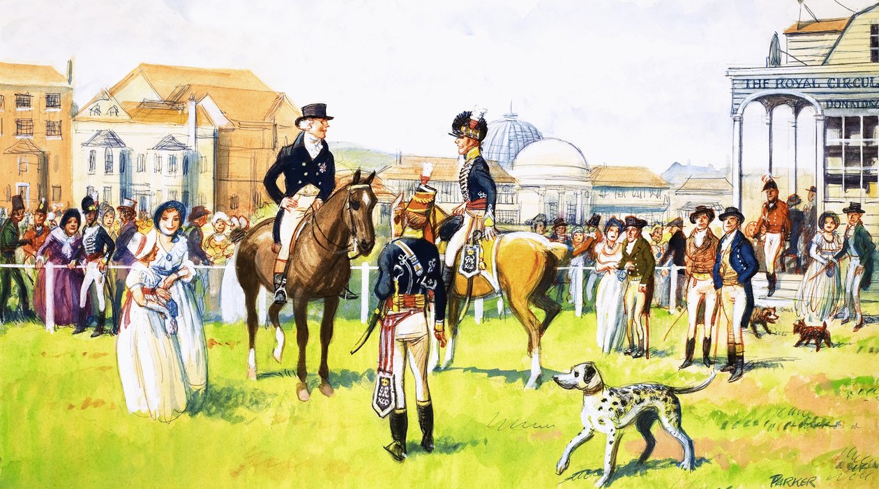 Een dagje naar de races door Eric Parker