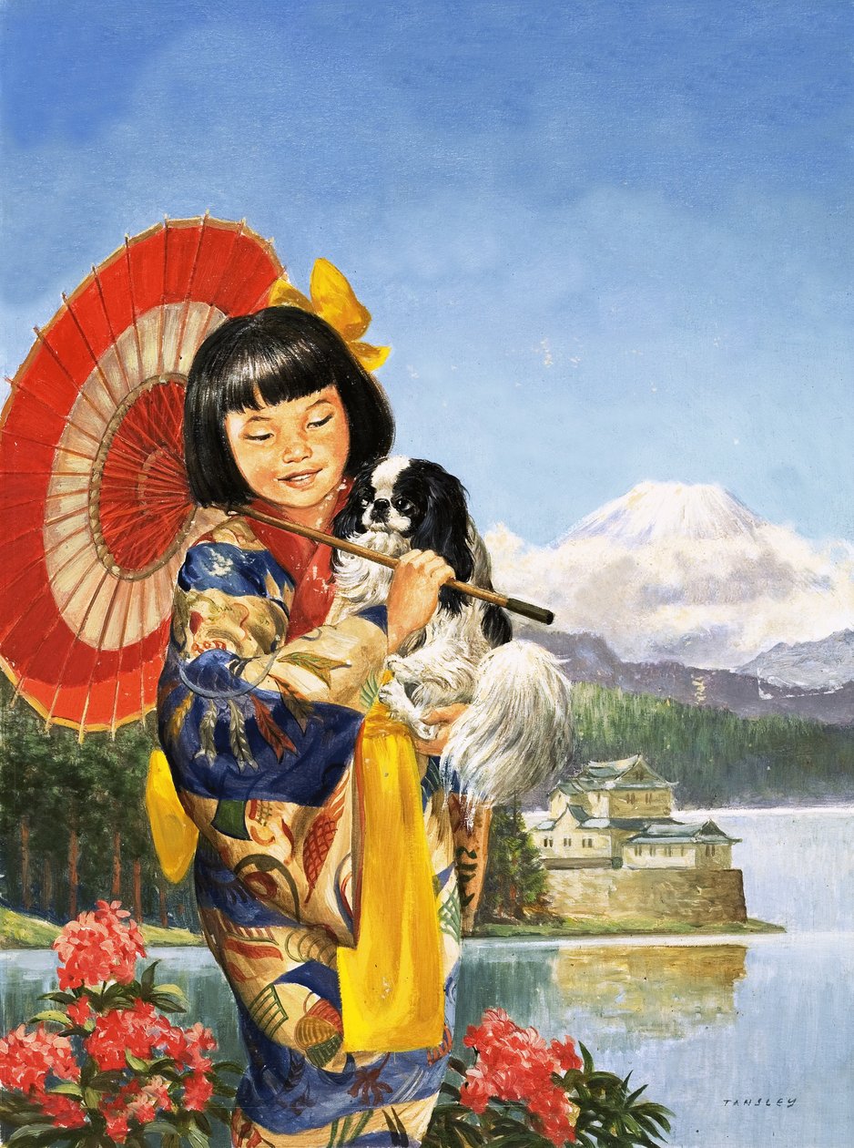 Japanse Chin-Chin door Eric Tansley