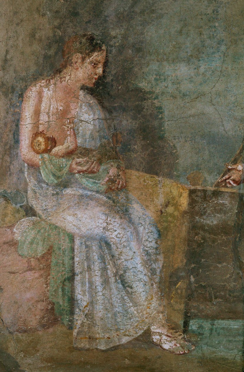 Danae en Perseus als kind door Erich Lessing