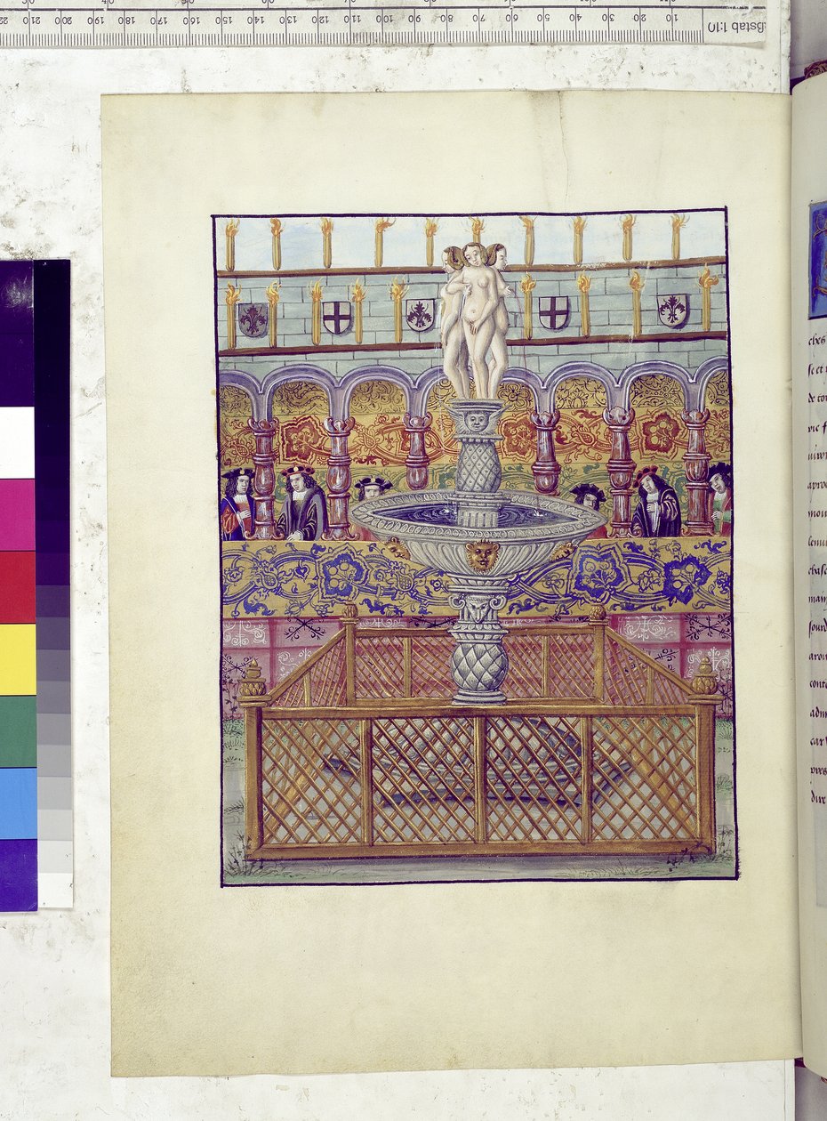 Volledige pagina: afbeelding van een fontein door Erich Lessing