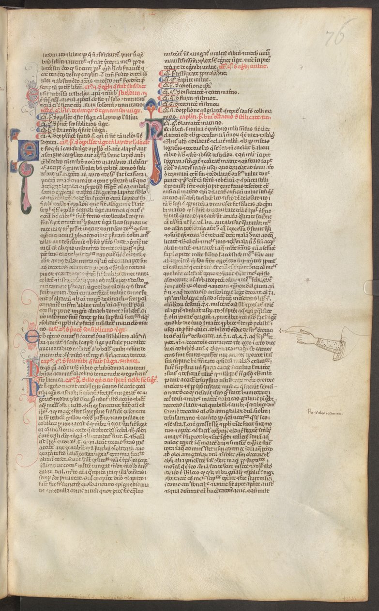 Volledige pagina: tekst met initiaal door Erich Lessing