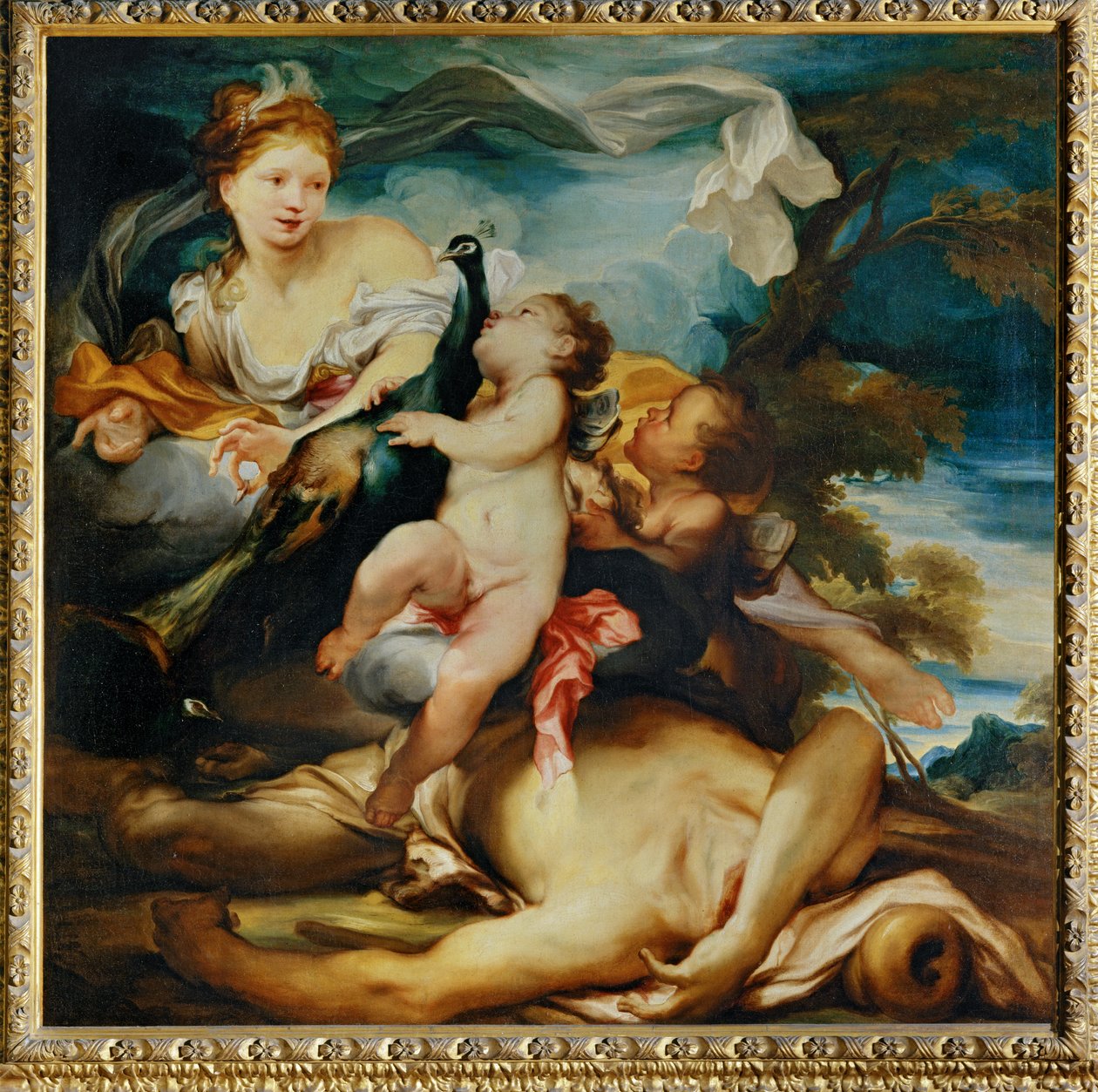 Junon et Argus - Juno en Argus ... door Erich Lessing