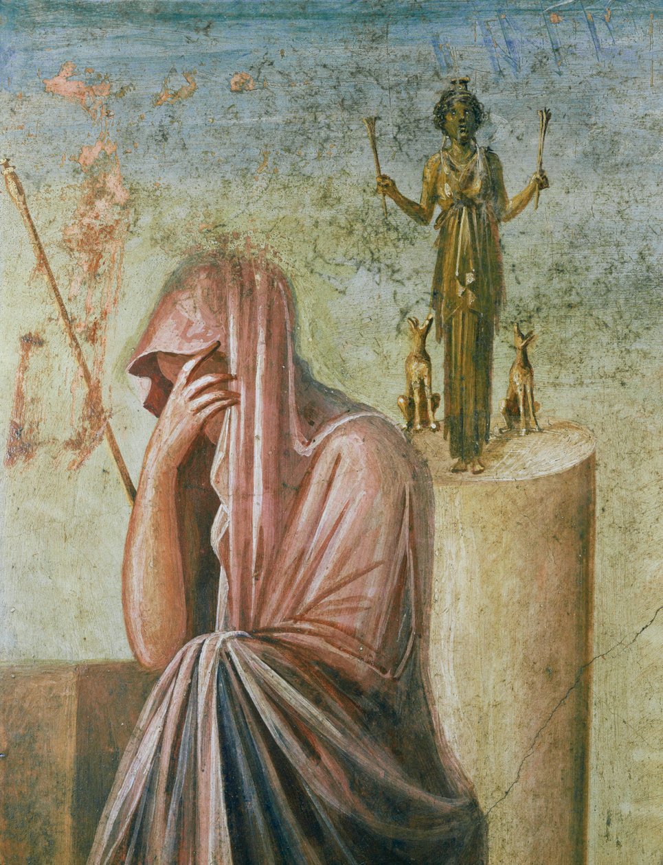 Offer van Iphigenia door Erich Lessing