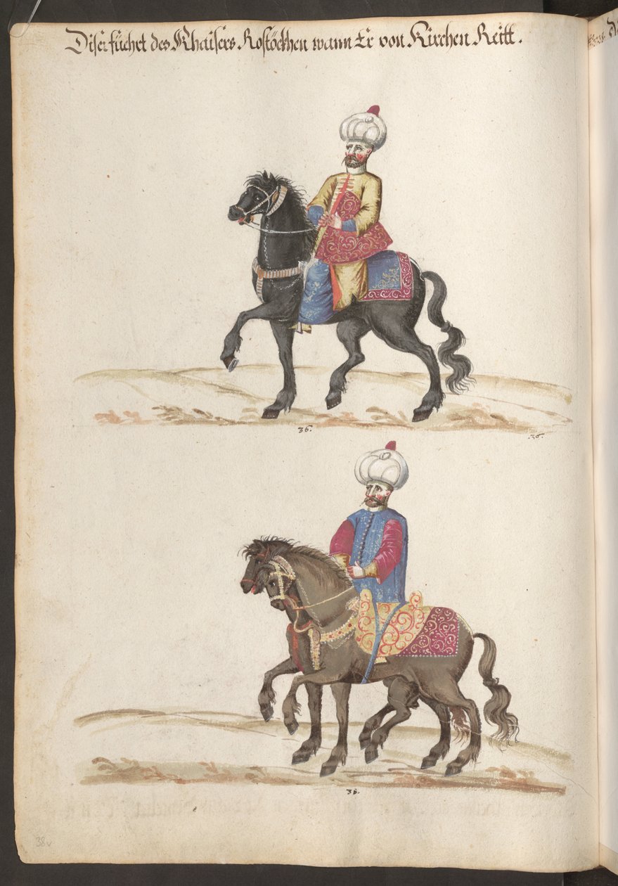 Het hof van de sultan door Erich Lessing