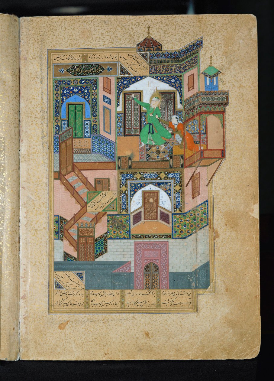 De verleiding van Yussuf door Suleika door Erich Lessing