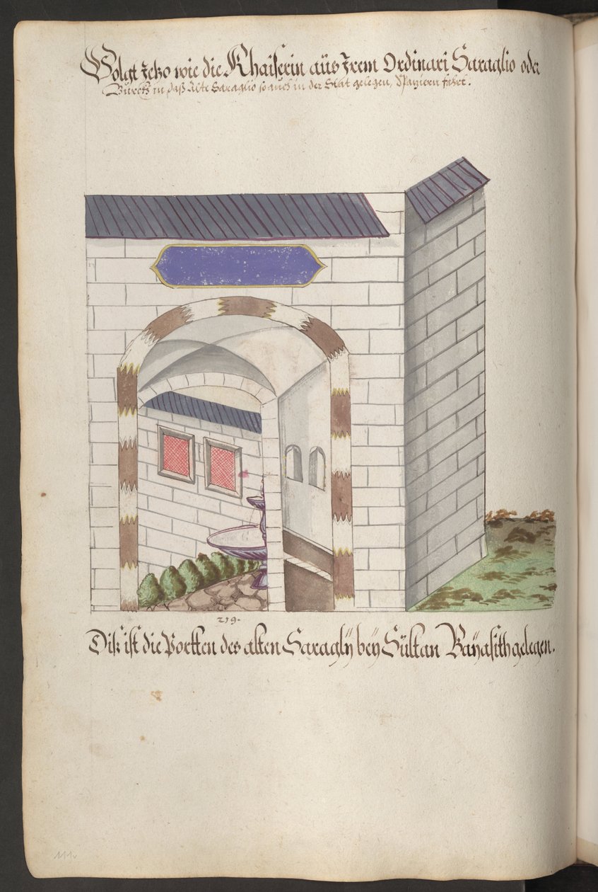 Het serail van de sultana: bouwen door Erich Lessing