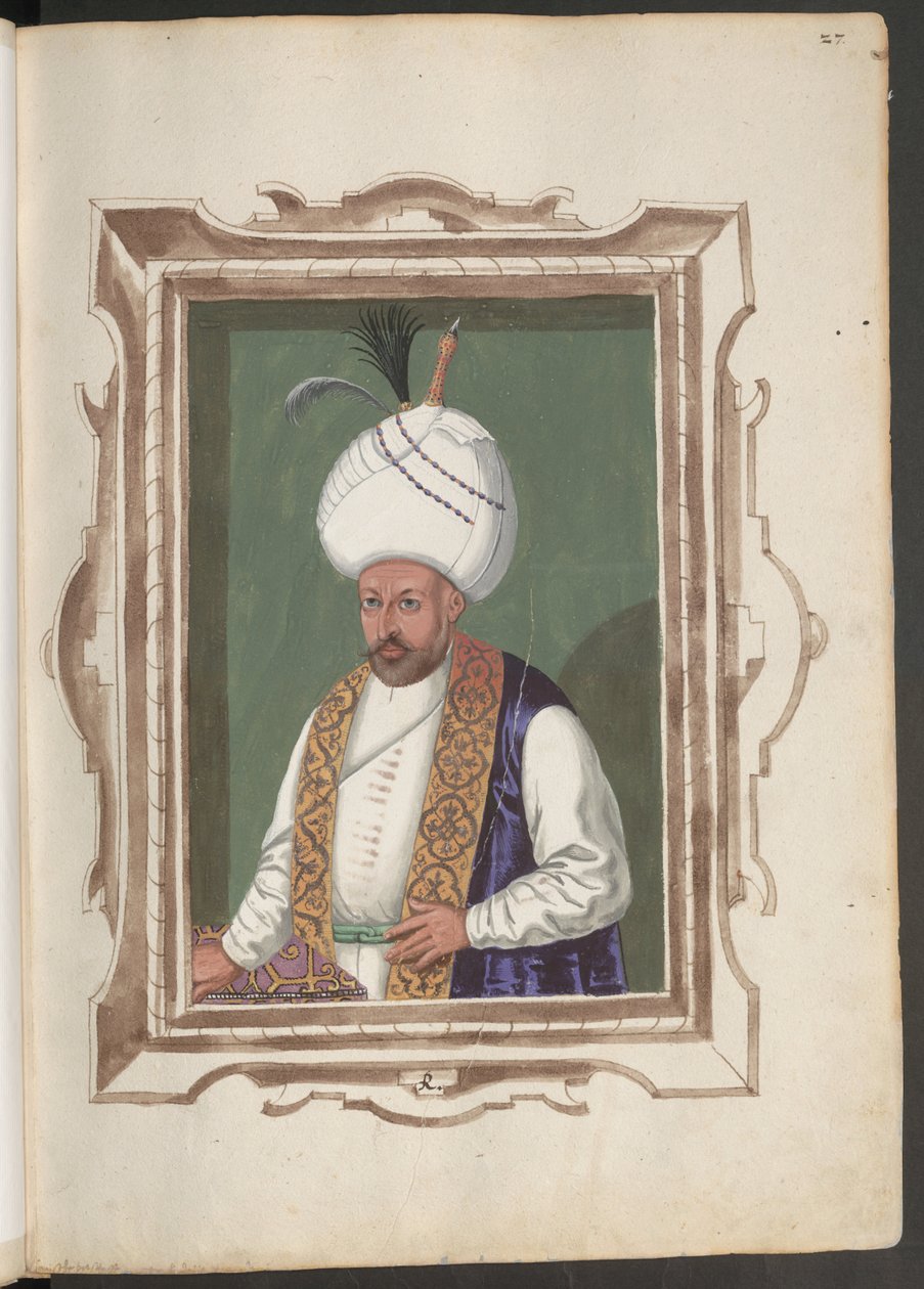 Ongeïdentificeerde Perzische ambassadeur door Erich Lessing