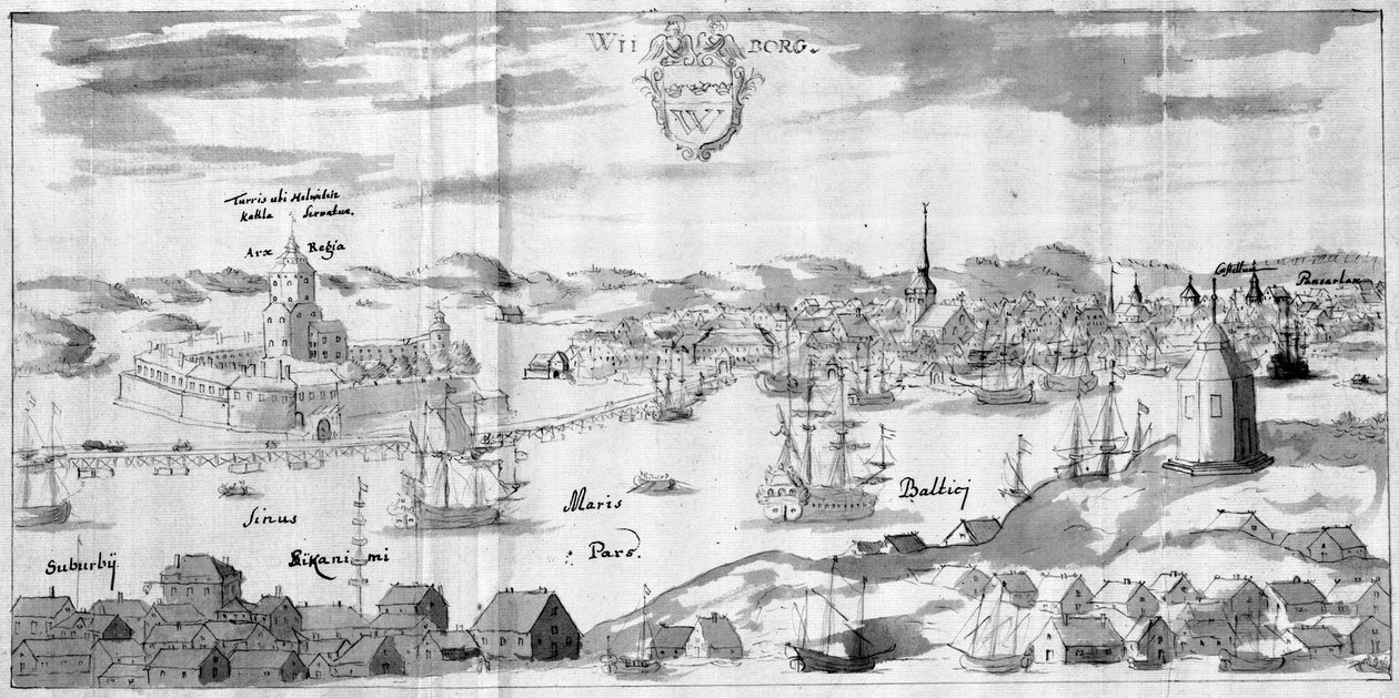 Vyborg door Erik Dahlbergh