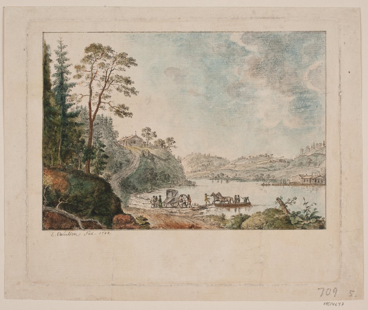 Noors landschap door Erik Pauelsen