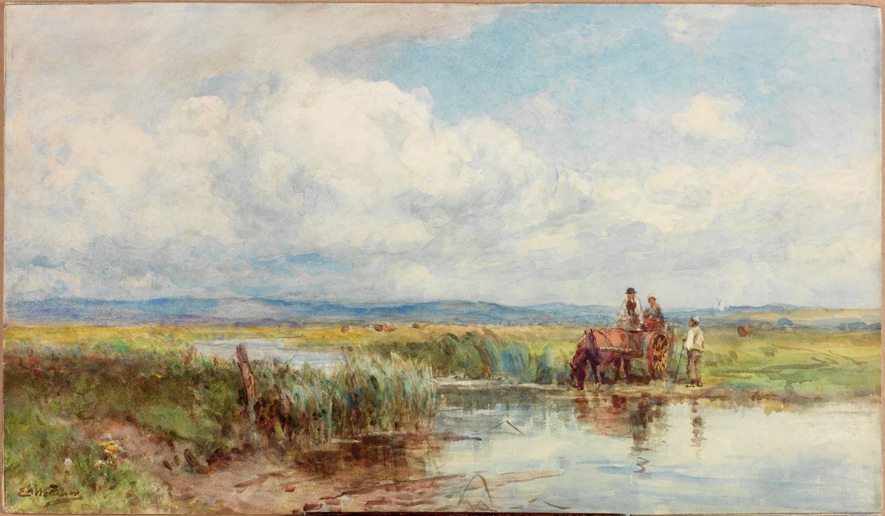 Heide door Ernest Albert Waterlow