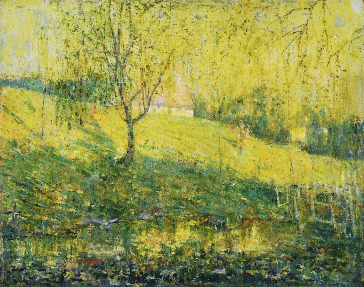 Lente door Ernest Lawson