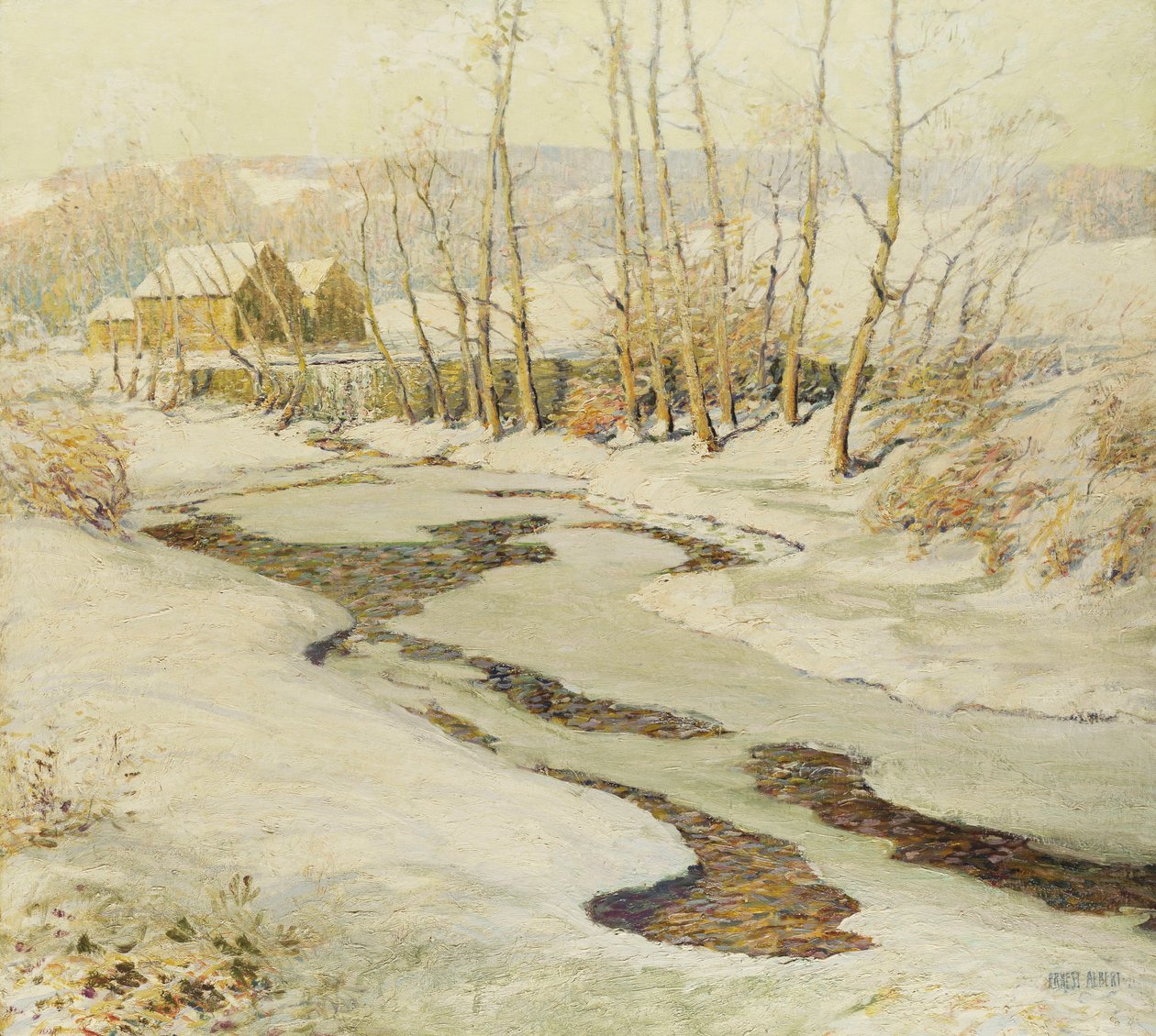 De Molenstroom door Ernest Albert