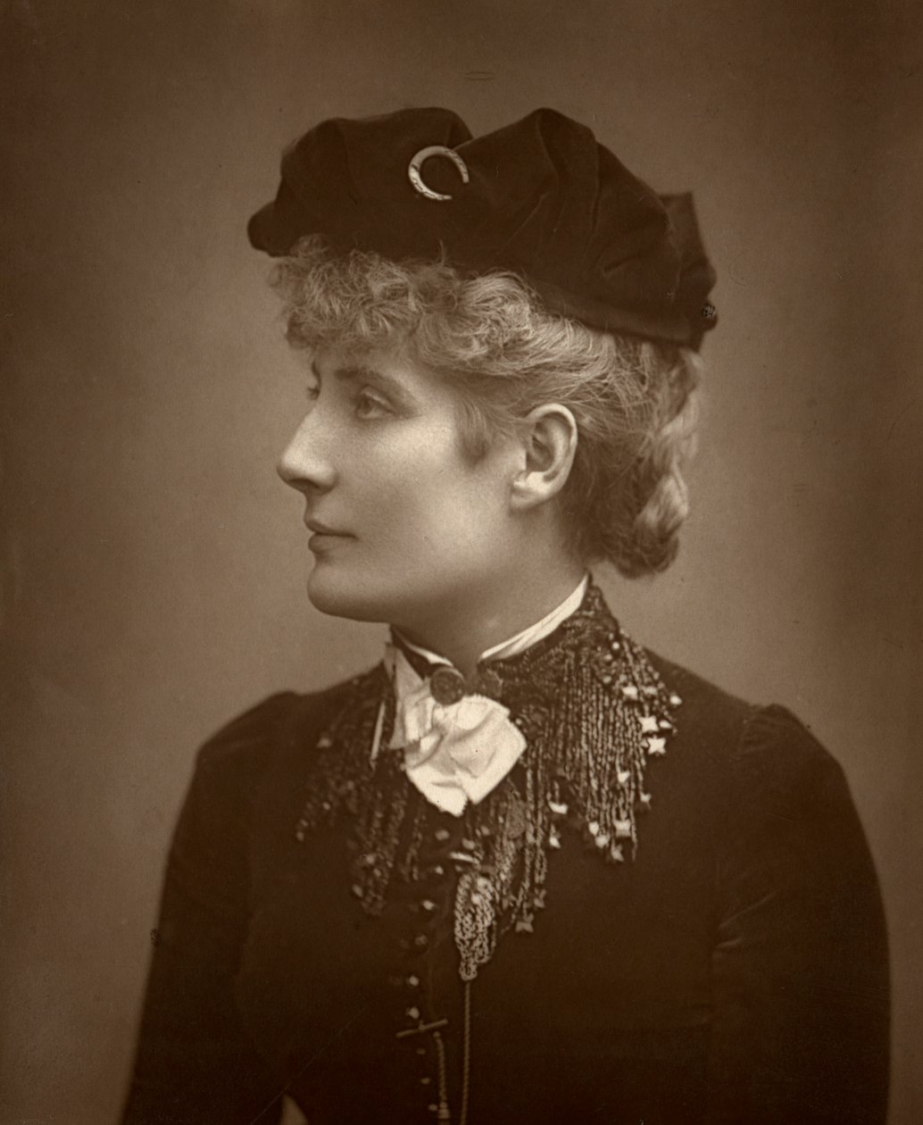 Harriett Jay, Britse auteur en toneelschrijver, 1888 door Ernest Barraud