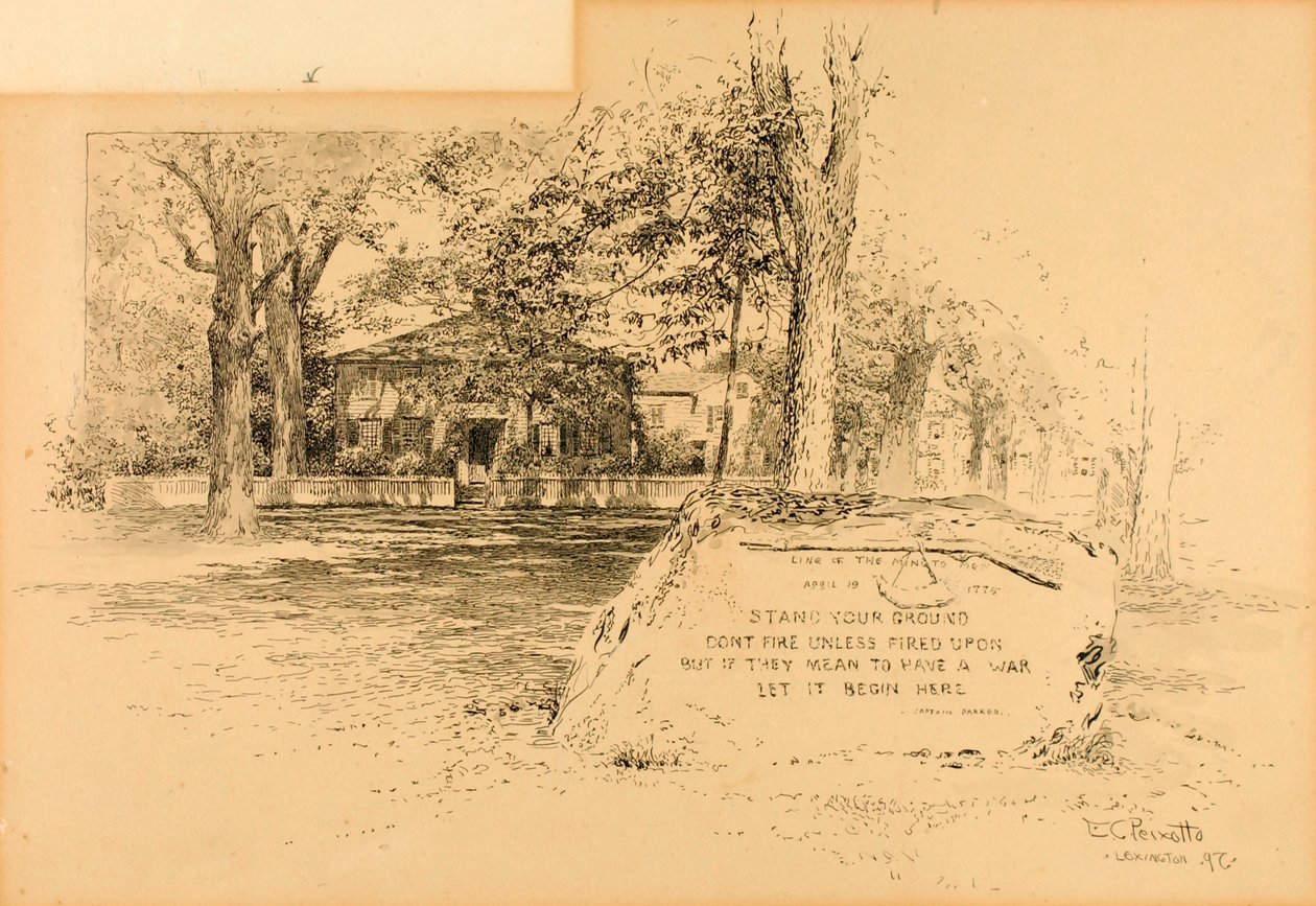 Lexington door Ernest C. Peixotto