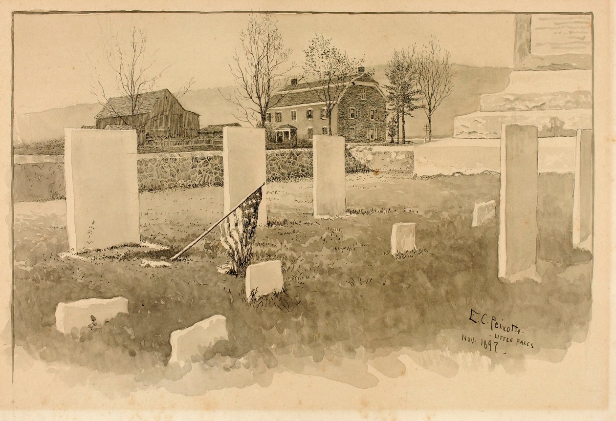 Kleine watervallen door Ernest C. Peixotto