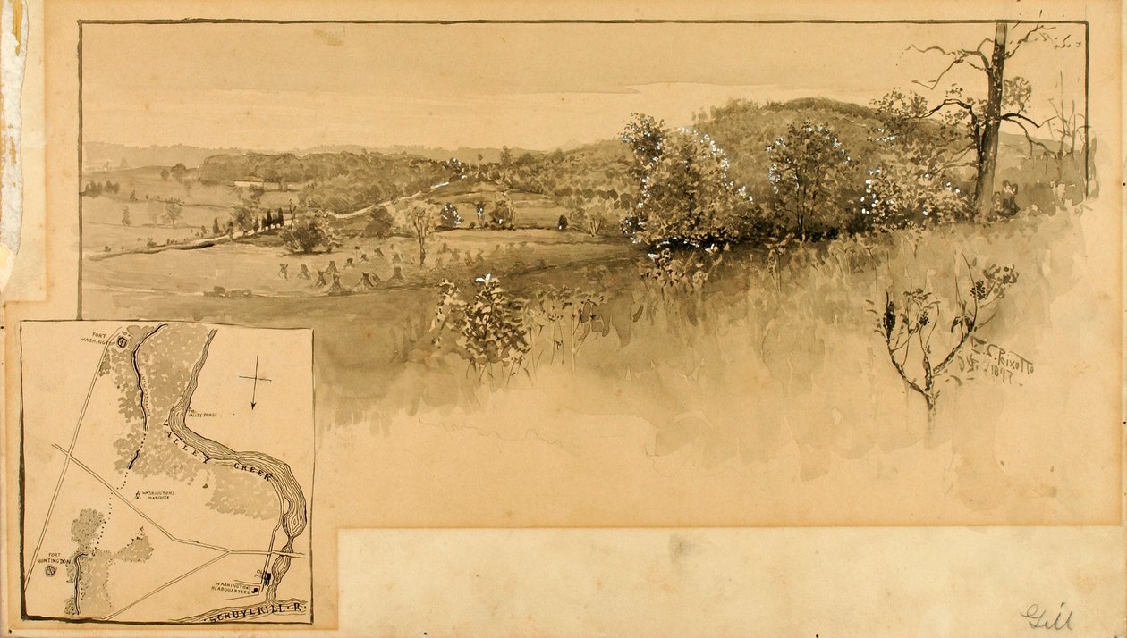 Valley Forge door Ernest C. Peixotto