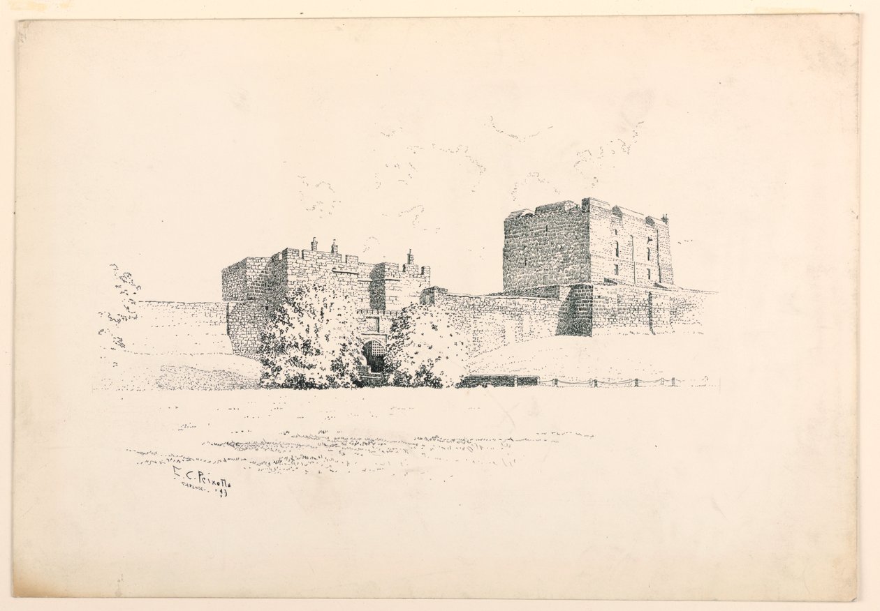 Het Kasteel van Carlisle door Ernest Clifford Peixotto
