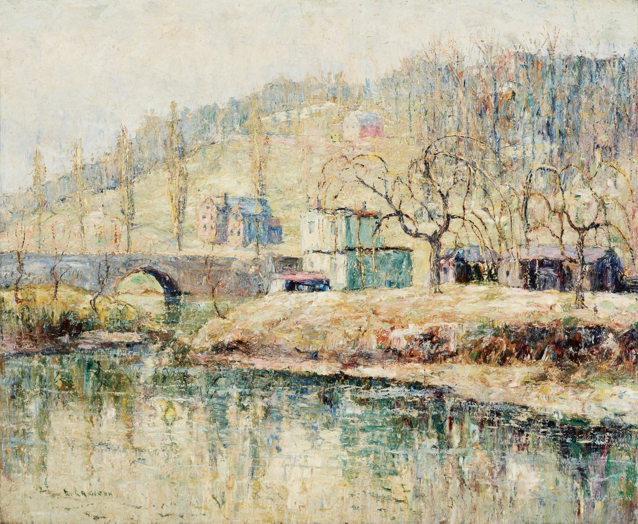 April door Ernest Lawson