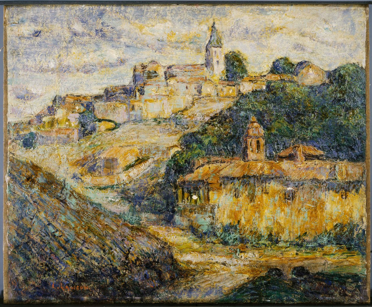 Schemering in Spanje door Ernest Lawson
