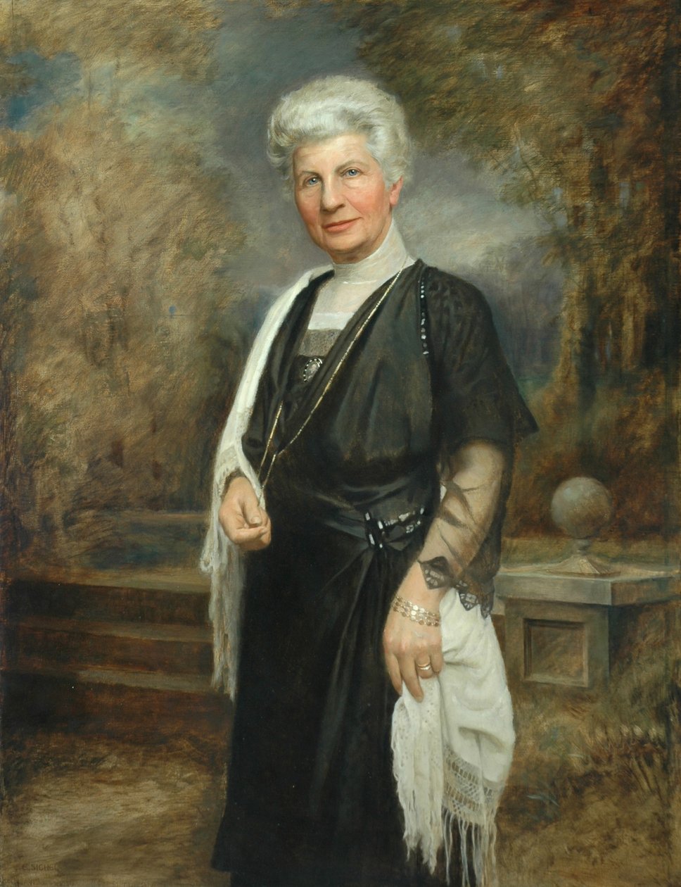 Lady Hill door Ernest Leopold Sichel