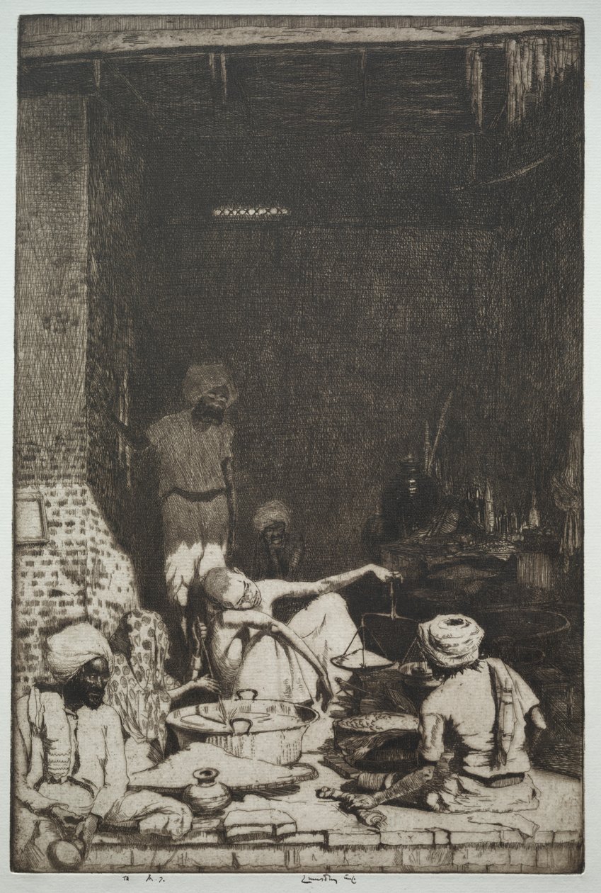 De Weegschaal door Ernest Stephen Lumsden