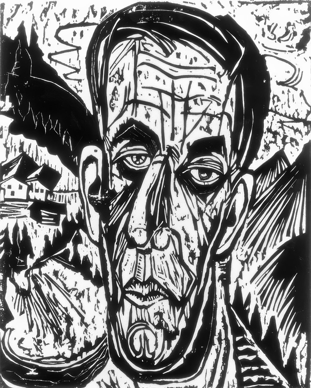 Henry van de Velde door Ernst Ludwig Kirchner