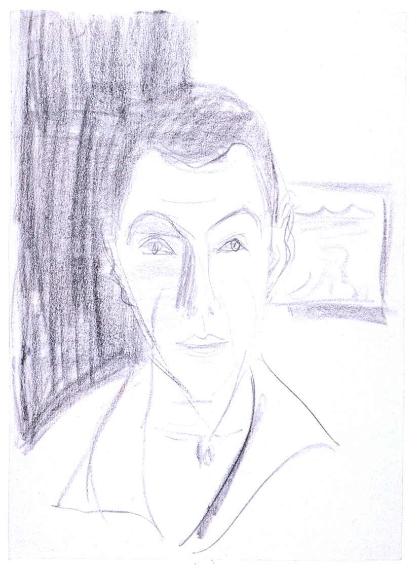 Zelfportret door Ernst Ludwig Kirchner