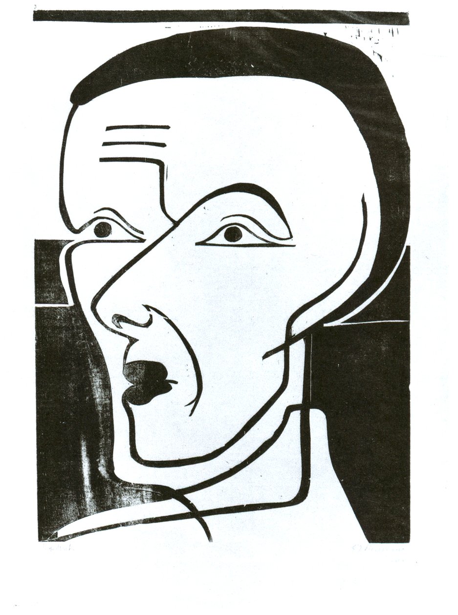 Zelfportret door Ernst Ludwig Kirchner
